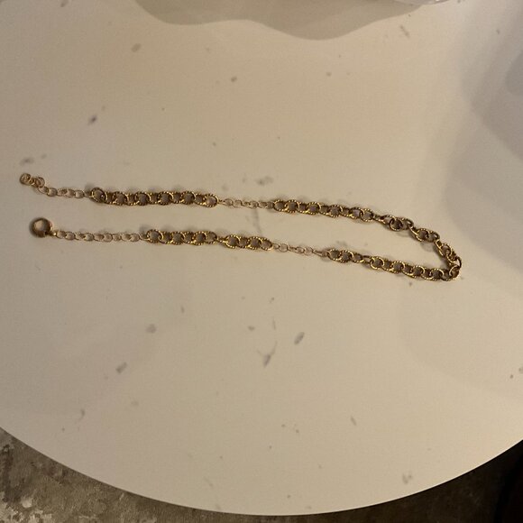 35" gold plated necklace - Picture 7 of 8